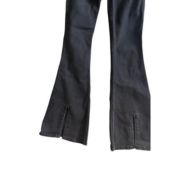 HOLLISTER High Rise Black Soft Stretch Flare Jeans Size 0S - Picture 9 of 13